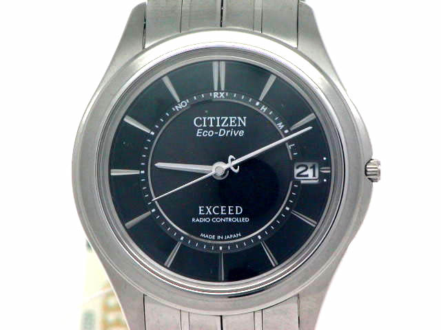 シチズン エクシード エコドライブ EBG74-2702 チタン USED