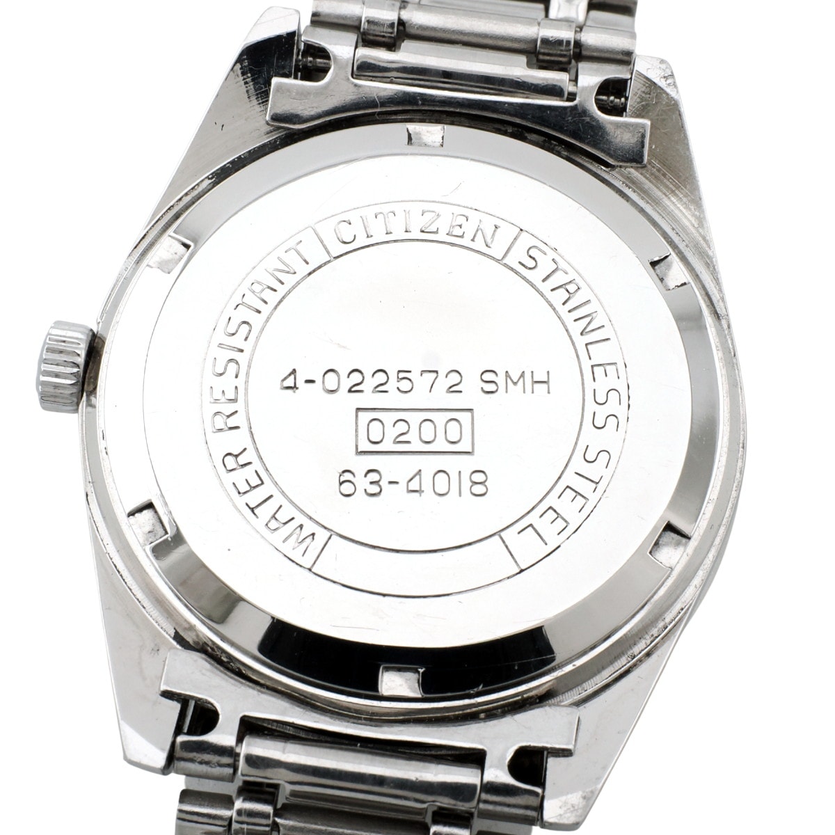 シチズン ニューマスター22 輸出仕様 63-4018 純正ブレスレット 手巻 OH済 1970年代 Citizen