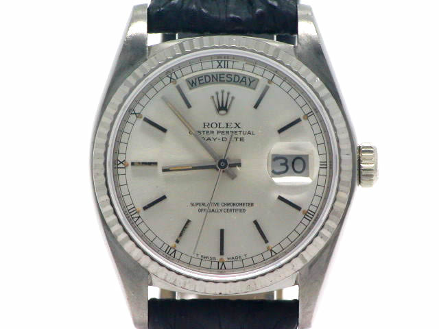 ロレックス デイデイト 18KWG Ref.18039 自動巻 OH済 1979年 Rolex