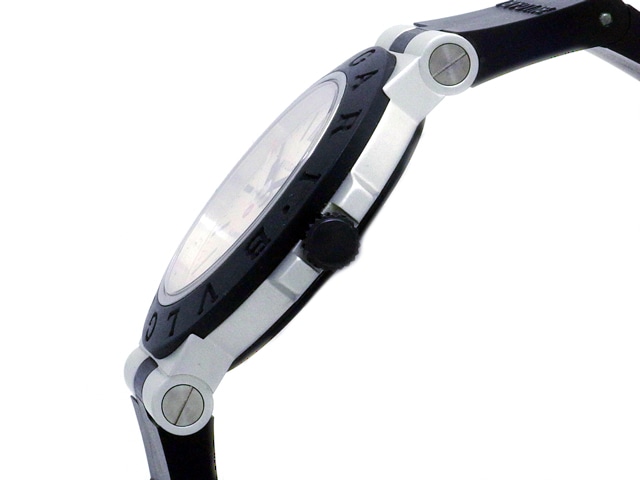 美品　BVLGARI　ブルガリ　アルミニウム　AL38A　自動巻き ブルガリ アルミニウム AL38A 自動巻 USED Bulgari