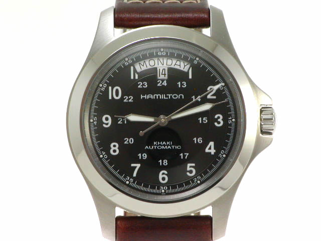 HAMILTON ハミルトン カーキ 自動巻き H644550 HAMILTON/ハミルトン】 H644550 カーキキング 裏スケ H64455133