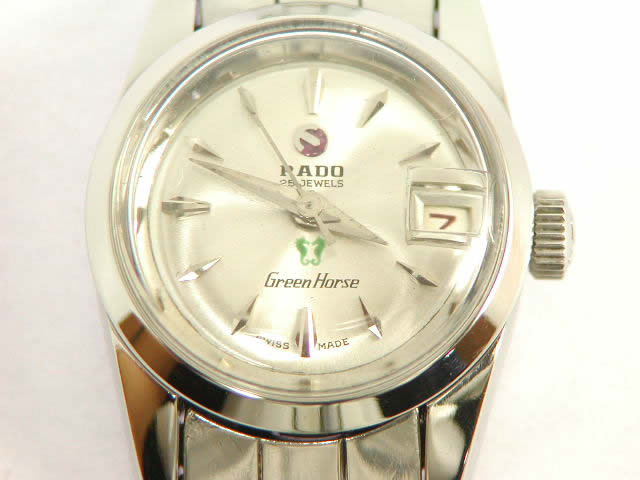 ラドー グリーン ホース レディス 自動巻 USED 1970年代 Rado