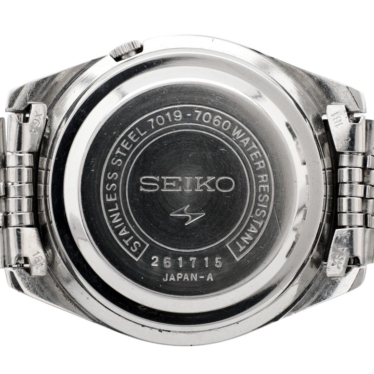 セイコー 5アクタス 7019-7060 ライトブルー文字盤 自動巻 OH済 昭和47年/1972年製