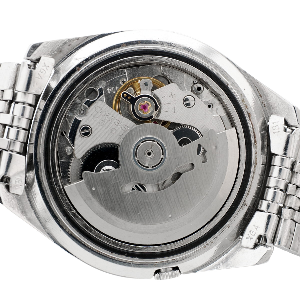 セイコー 5アクタス 7019-7060 ライトブルー文字盤 自動巻 OH済 昭和47年/1972年製