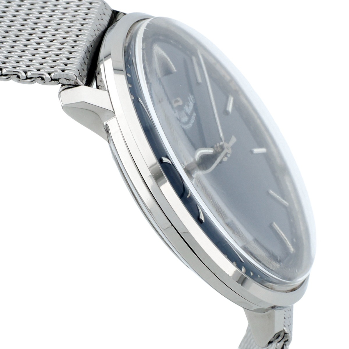 IWC Ref.2401 ブルー文字盤 純正メッシュブレスレット Cal.403 手巻き OH済 1977年製