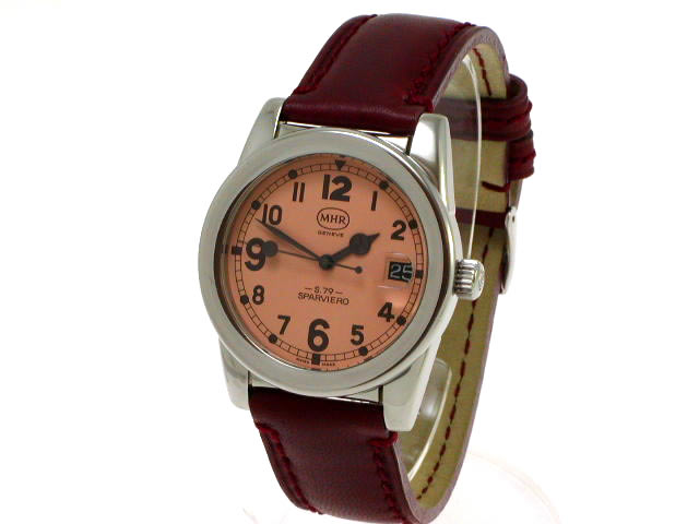 MHR マハラ S-79-7 064 自動巻 ピンクダイヤル USED
