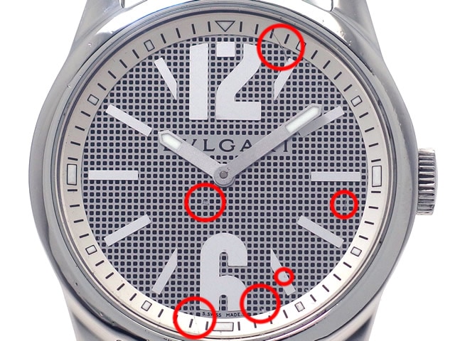 ブルガリ ソロテンポ ST37S クオーツ メンズ USED Bulgari