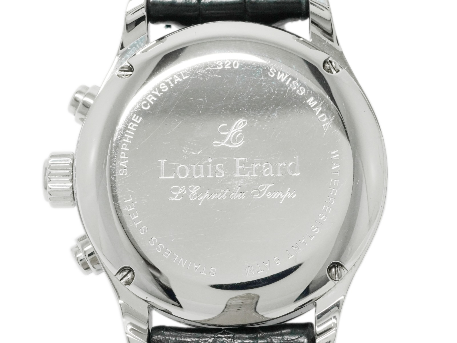 ルイエラール アシンメトリー クロノグラフ320 LE-73320AA02 自動巻 OH済 USED