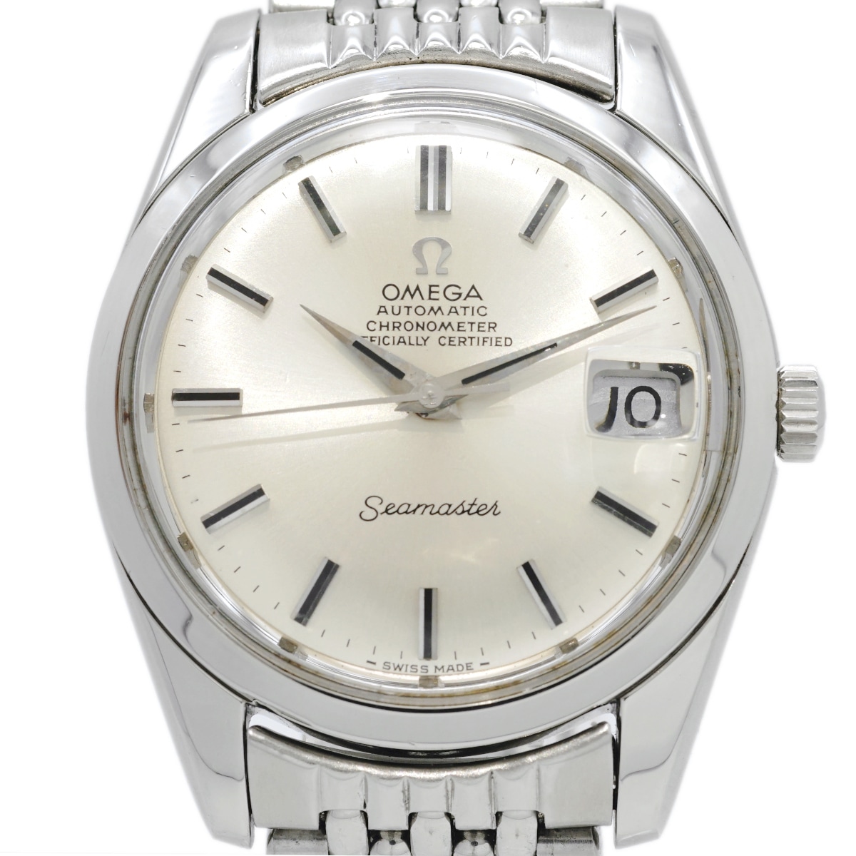オメガ シーマスター クロノメーター 168.024 純正ブレス Cal.564 自動巻 OH済 1970年製