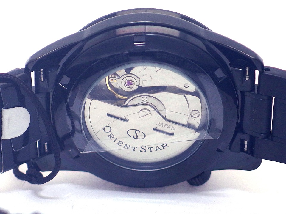 オリエントスター オートマチック デイト WZ0321FD ブラックケース