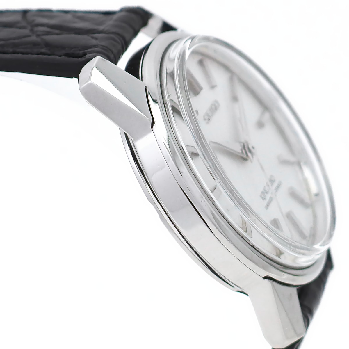 キングセイコー セカンドモデル 44-9990 盾メダリオン 純正リューズ 手巻 OH済 昭和41年/1966年製 Seiko