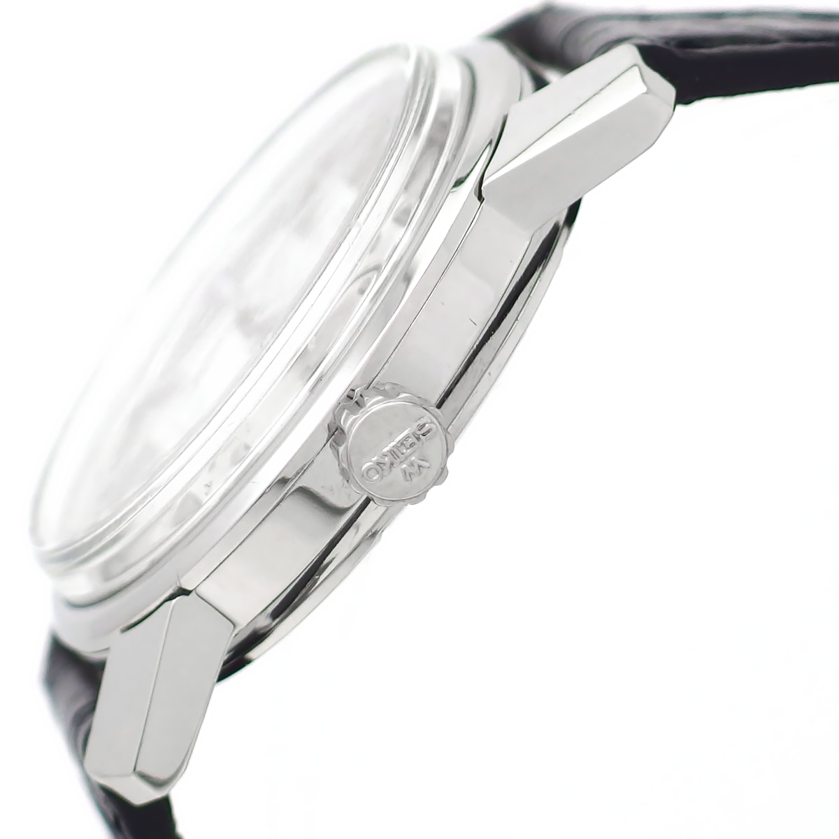 キングセイコー セカンドモデル 44-9990 盾メダリオン 純正リューズ 手巻 OH済 昭和41年/1966年製 Seiko