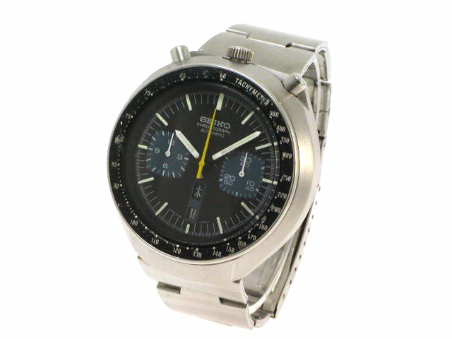セイコー 黒馬 ツノクロノ 日本語 6138-0040 自動巻 昭和42年製