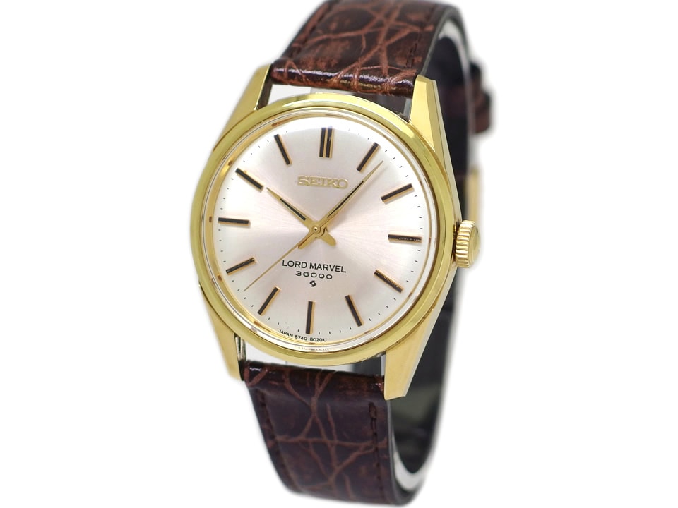 セイコー ロードマーベル 36000 5740-8000 GP 手巻 OH済 昭和43