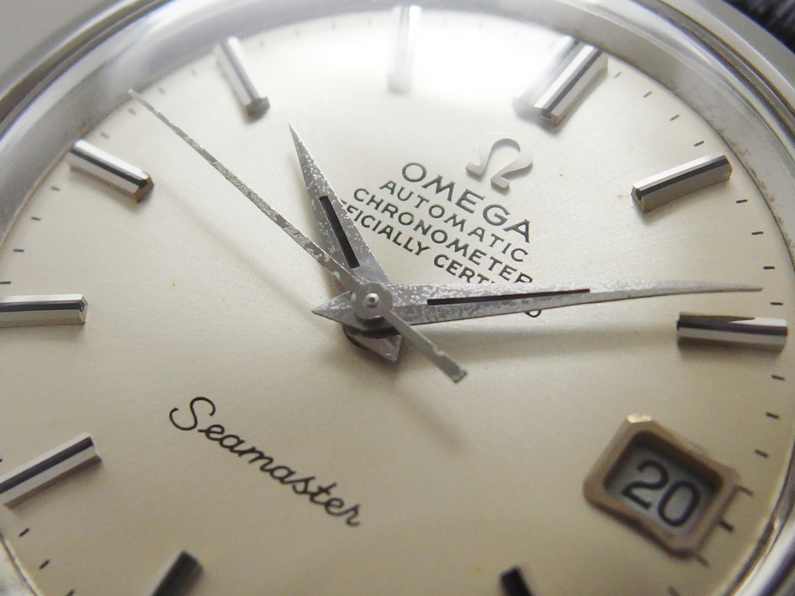 オメガ シーマスター クロノメーター 168.024 純正尾錠 Cal.564 自動巻 OH済 1968年製