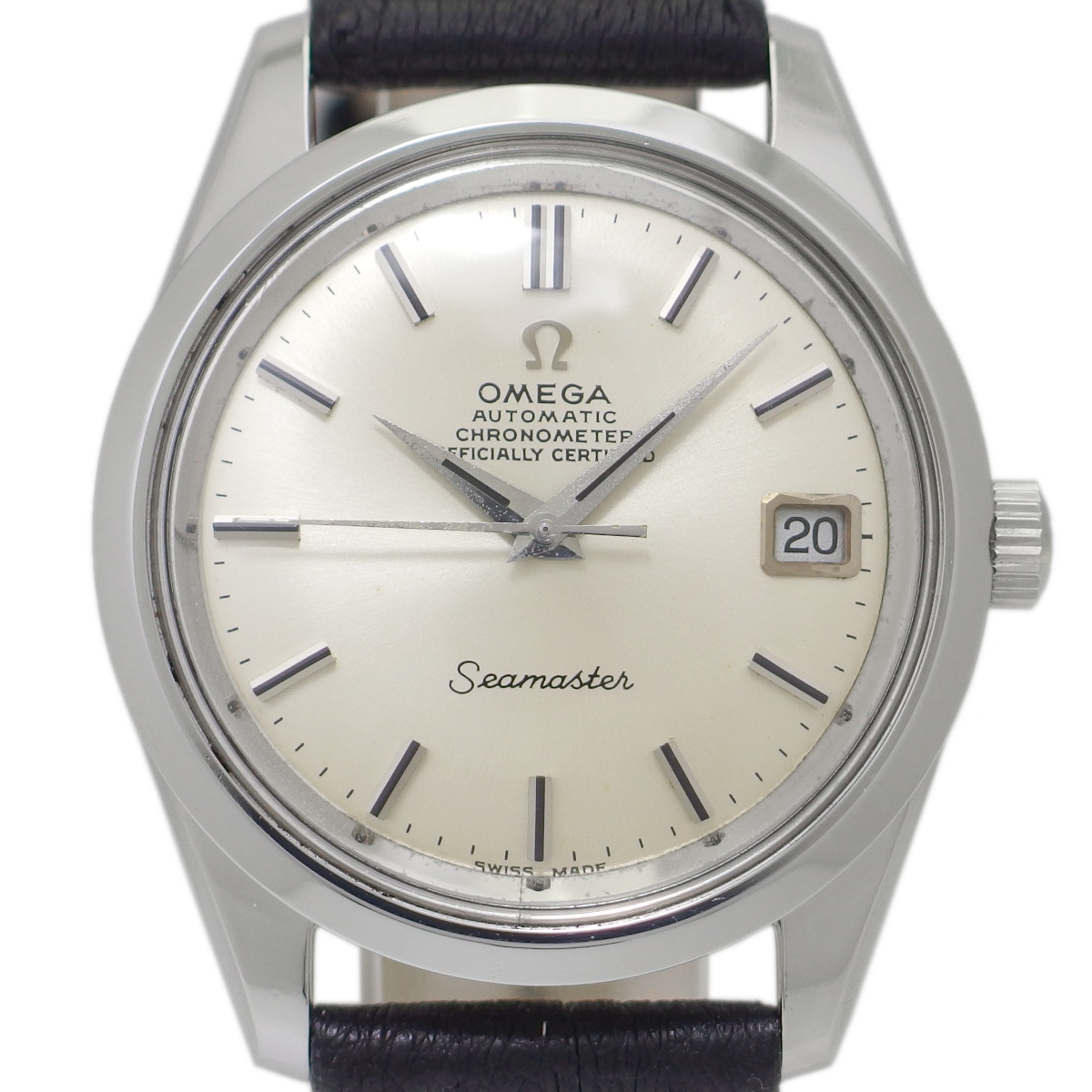 オメガ シーマスター クロノメーター 168.024 純正尾錠 Cal.564 自動巻 OH済 1968年製