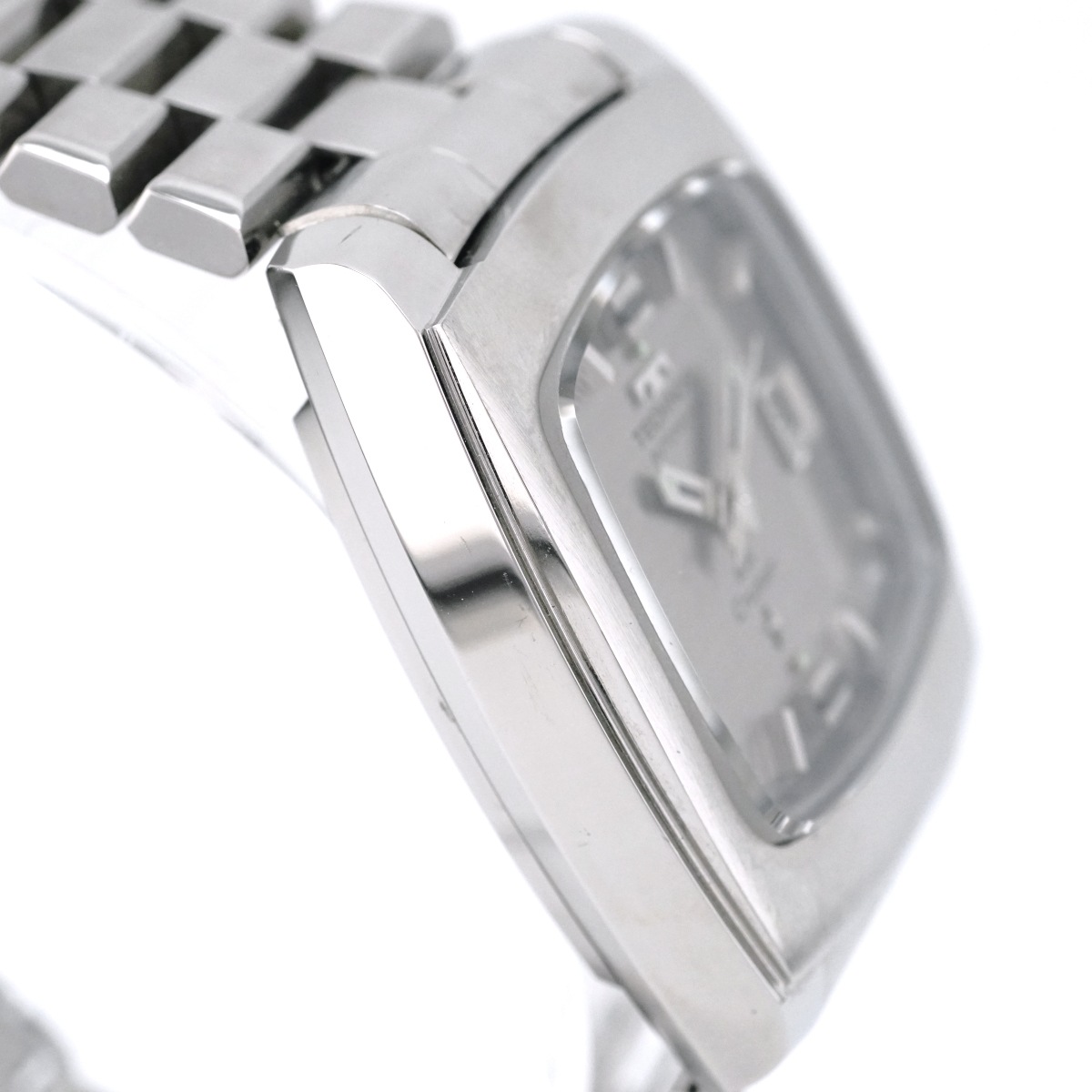 テクノス GG クルーザー スクエアケース 純正ブレスレット 自動巻 OH済 1960年代