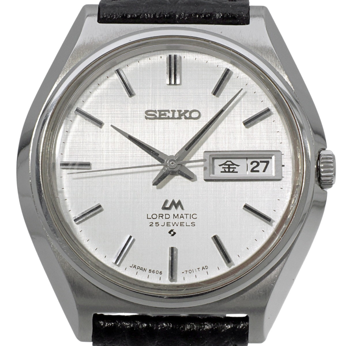 SEIKO ロードマチック　絹目文字盤　ビンテージ　腕時計 1968年 ファッション SEIKO ロードマチック 絹目文字盤 ビンテージ 腕時計