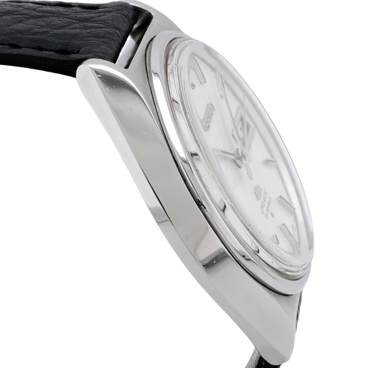 セイコー ロードマチック 5606-7010 ワンピースケース 絹目文字盤 自動