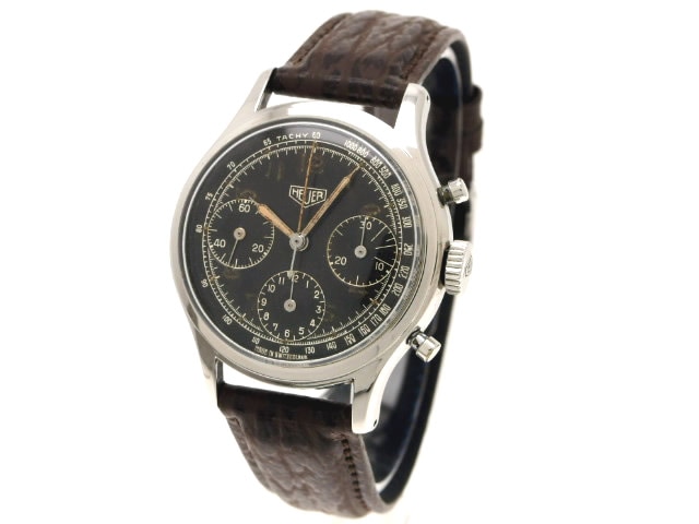 ホイヤー バルジュー72 クロノグラフ 手巻 OH済 1960年代　