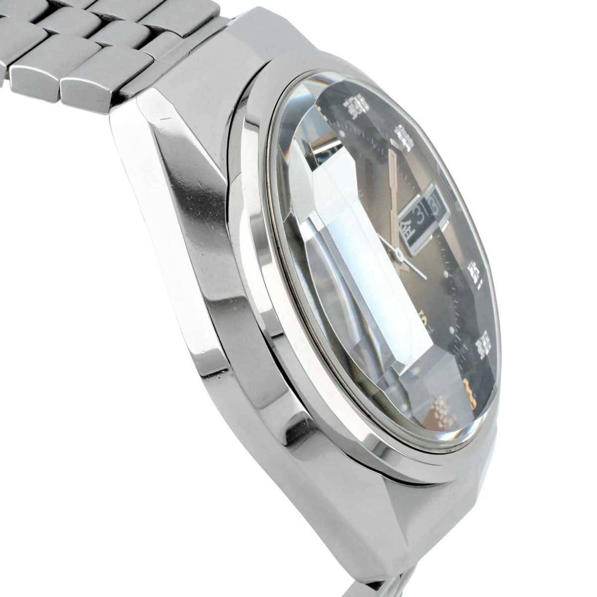 キングセイコー バナック スペシャル 5256-6000 ９面カットガラス SEIKOブレスレット 自動巻 OH済 昭和49年/1974年製