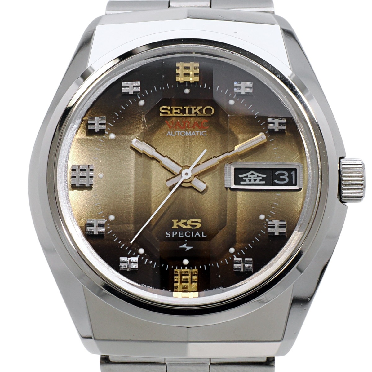 キングセイコー バナック スペシャル 5256-6000 ９面カットガラス SEIKOブレスレット 自動巻 OH済 昭和49年/1974年製