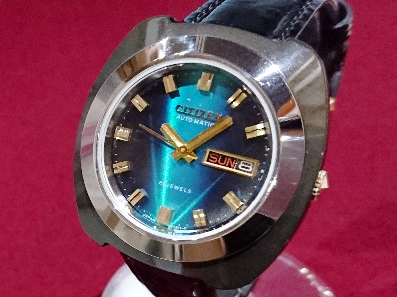 シチズン ブラッキーケース Cal.6501 自動巻 OH済 昭和48年製