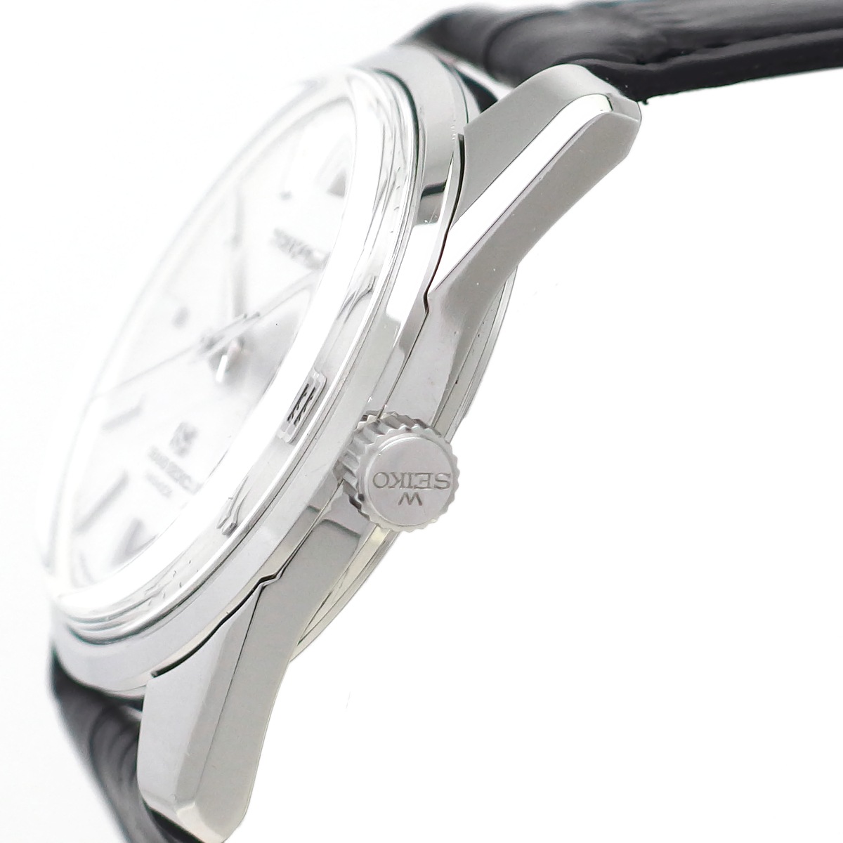 【希少】グランドセイコー セカンドモデル後期型 5722-9990 W SEIKOリューズ ライオンメダリオン 手巻 OH済 昭和41年/1966年製 Seiko