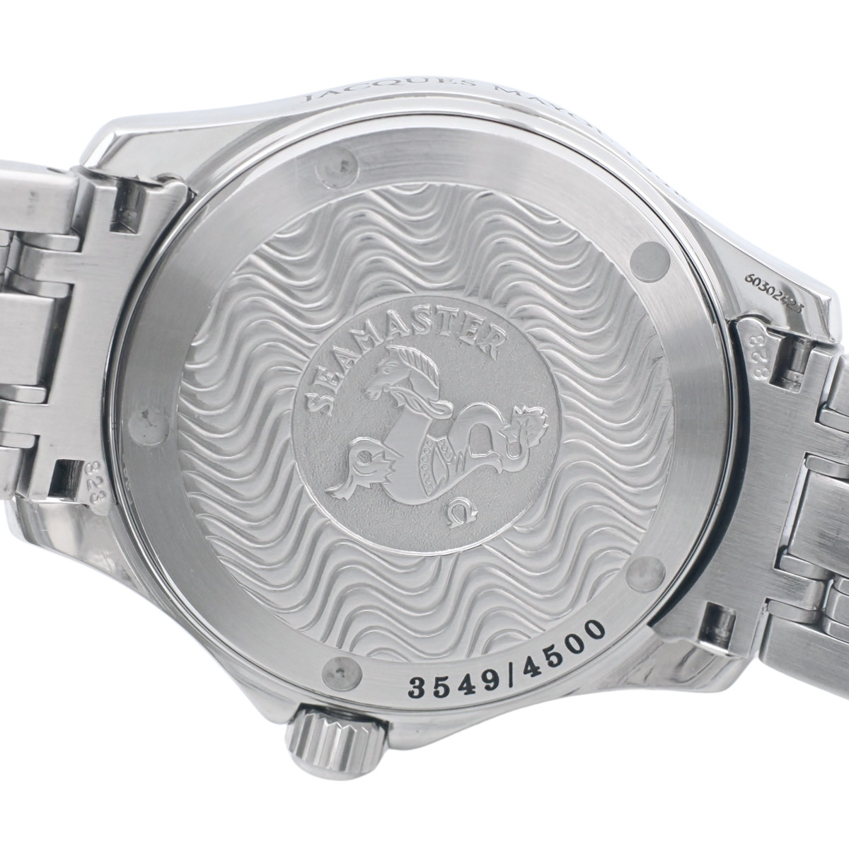 オーバーホール済 OMEGA シーマスター120 ホワイト 自動巻 オーバーホール済 OMEGA シーマスター120 ホワイト 自動巻 楽天