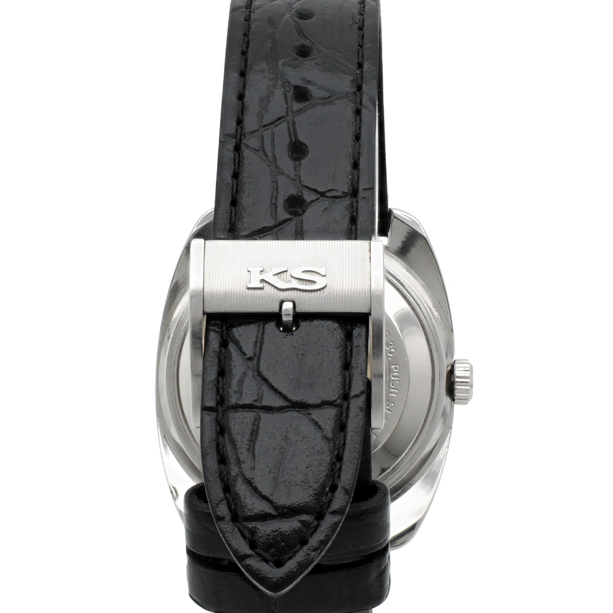 キングセイコー 5621-7000 ノンデイト ベージュ文字盤 ローマインデックス ワンピースケース KSメダリオン KS尾錠 自動巻 OH済 昭和44年/1969年製