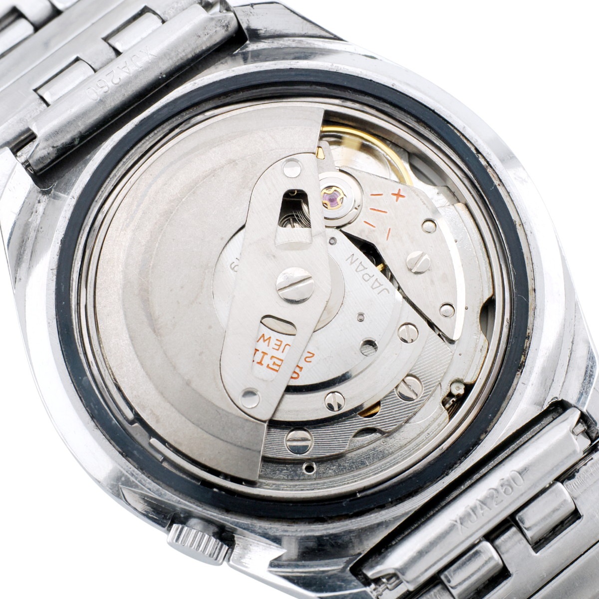 セイコー ファイブアクタス 6106-7690 グリーン文字盤 3面カットガラス 自動巻 OH済 昭和49年/1974年製