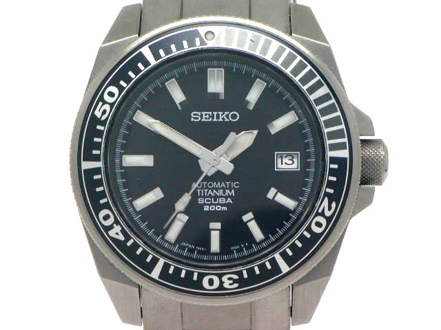 セイコー チタンスキューバ200m SBDA001 自動巻 USED