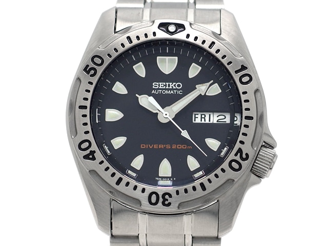 SEIKO 腕時計 7S26-0010 ダイバーズ200 デイデイト 自動巻き SEIKO 腕時計 7S26-0010 ダイバーズ200 デイデイト 自動巻き