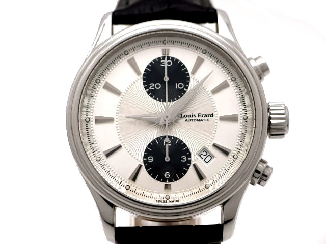 ルイ・エラール ヘリテージ 2カウンタークロノグラフ 73255 AA01 OH済 USED