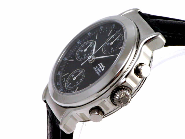 バルジュー7750 ヨコハマ AVS オートマチック クロノグラフ AVS001SBK