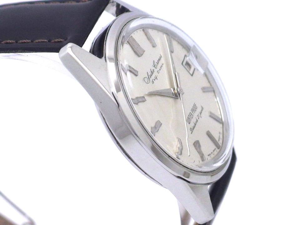 【OH済 希少】60s SEIKOクロノス Self Dater 日本製 腕時計 セイコー クロノス セルフデーター Ref.718990 21石 手巻 OH済