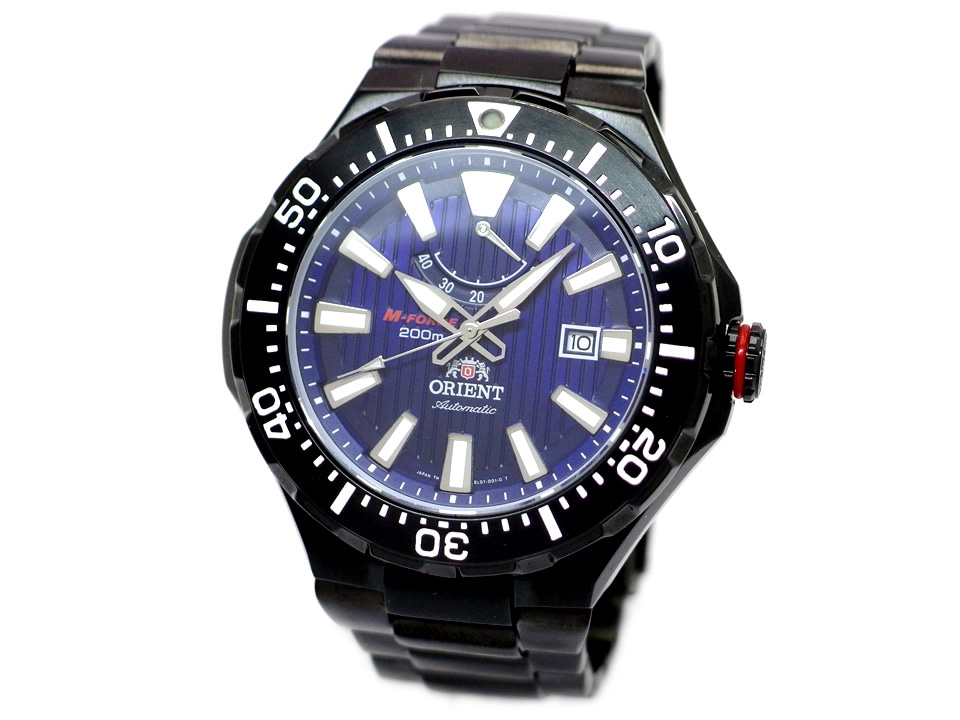 オリエント M-FORCE 200m Light Sports EL07-E0-B ダークブルー文字盤