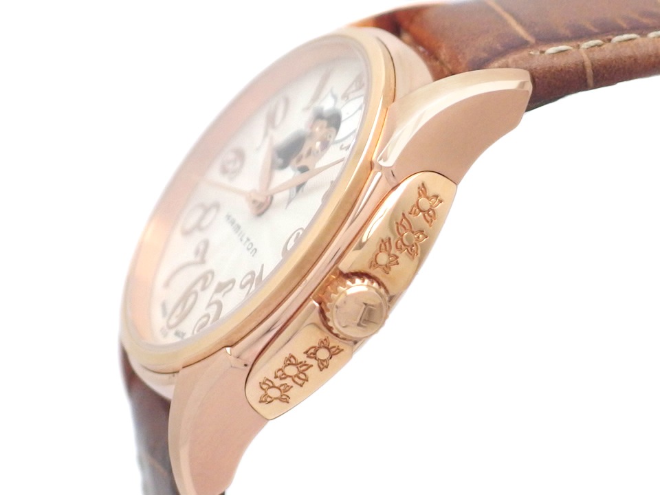 【美品】ハミルトン ジャズマスター レディオート H323450 34mm レディース 自動巻き 2006年頃 USED Hamilton