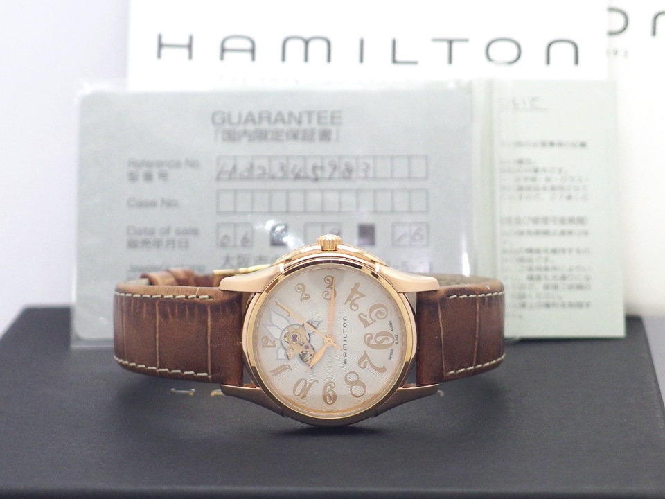 【美品】ハミルトン ジャズマスター レディオート H323450 34mm レディース 自動巻き 2006年頃 USED Hamilton