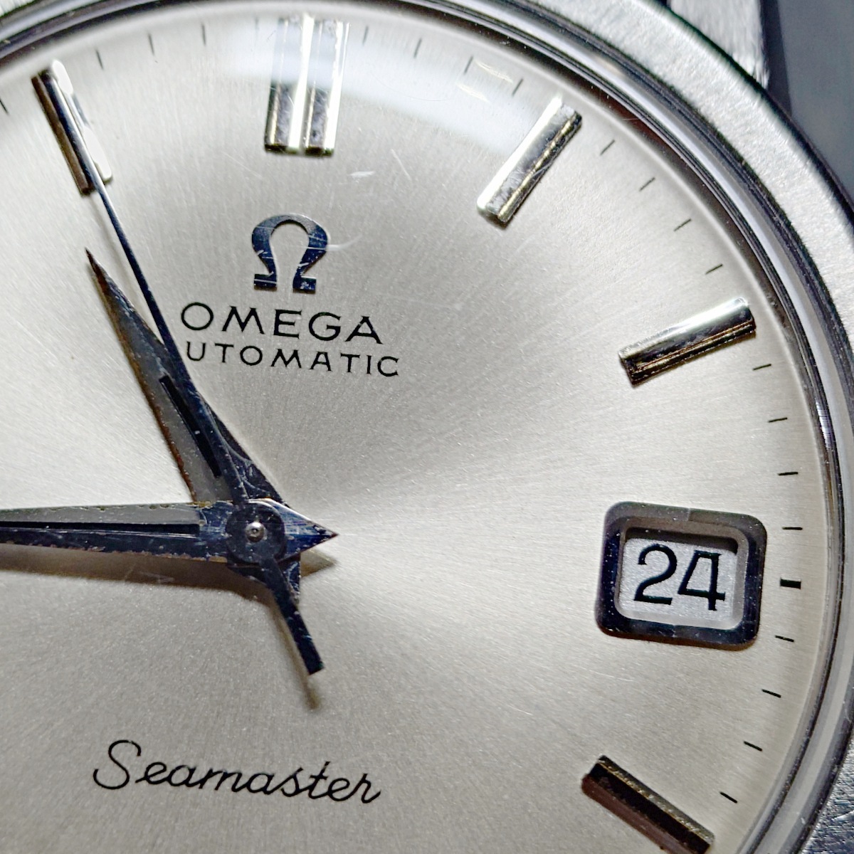 オメガ シーマスター デイト 166.003 Cal.565 自動巻 OH済 1969年製