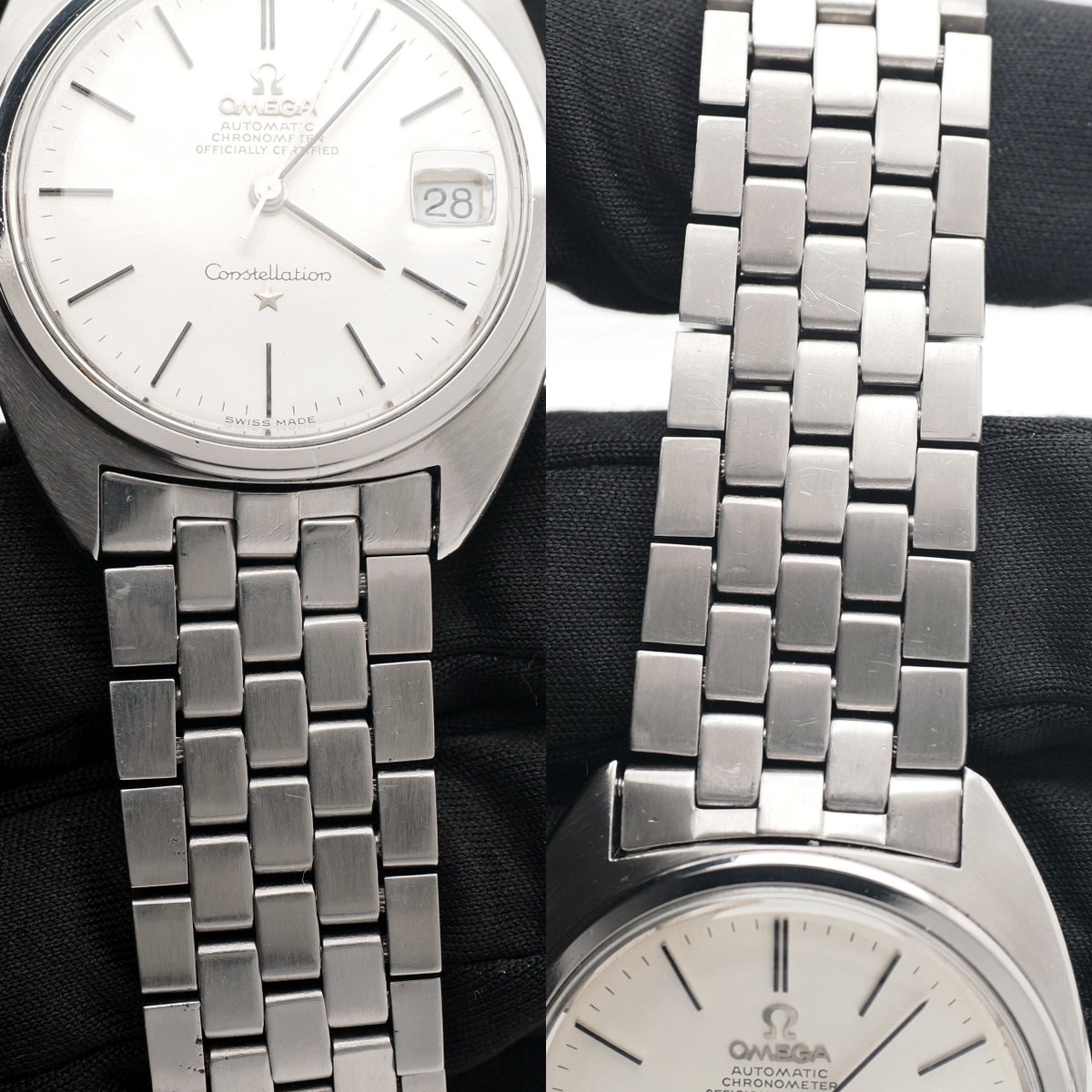 オメガ コンステレーション 168.017 純正ブレスレット Cal.561 自動巻 OH済 1966年製 Omega