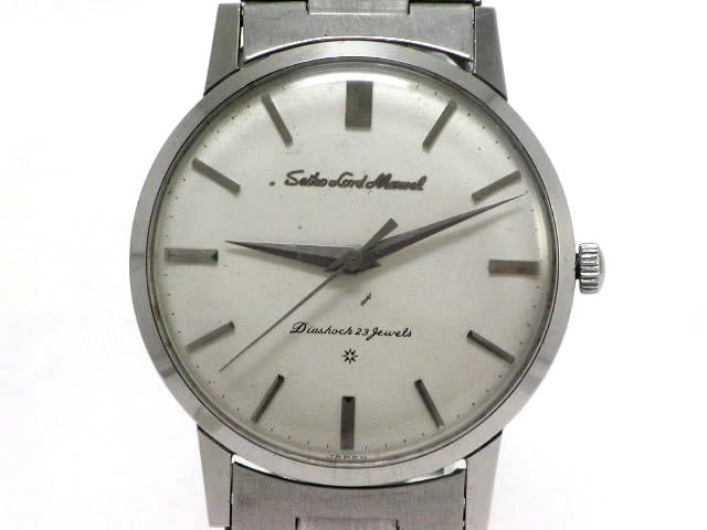 【OH済み】セイコー ロードマーベル 手巻き時計 SD アンティーク セイコー ロードマーベル J14038 手巻 OH済 昭和34年製