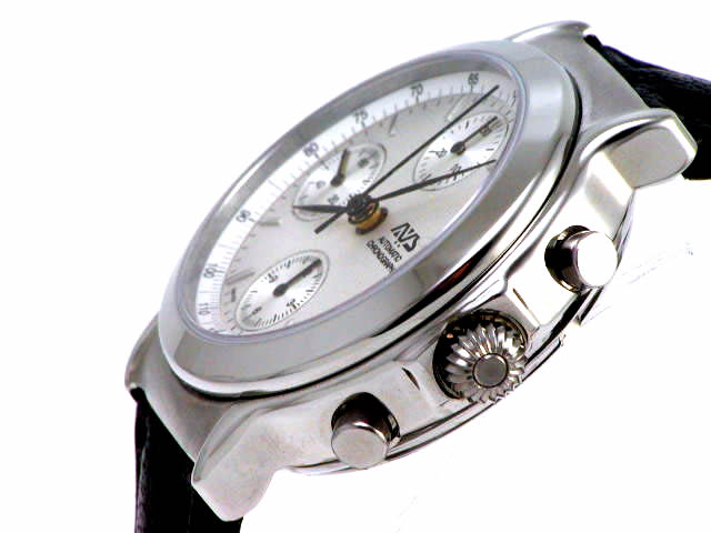 バルジュー7750 ヨコハマ AVS オートマチック クロノグラフ AVS001SWH