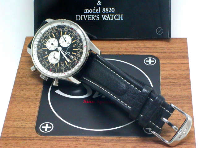 時計 ジン 903.ST.GL レマニア1873 手巻 クロノグラフ 1990年代 USED Sinn