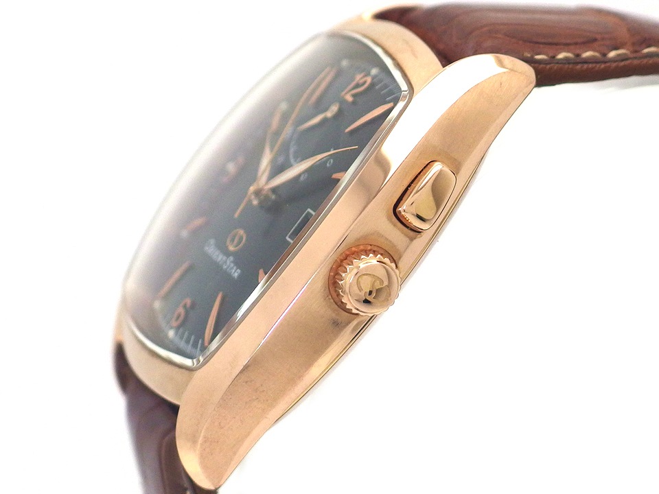 ORIENT STAR 自動巻き時計 ダークブラウン