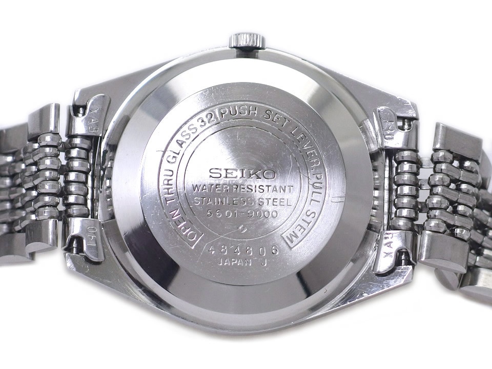 セイコー ロードマチック 5601-9000 ノンデイト 自動巻 OH済 昭和49年