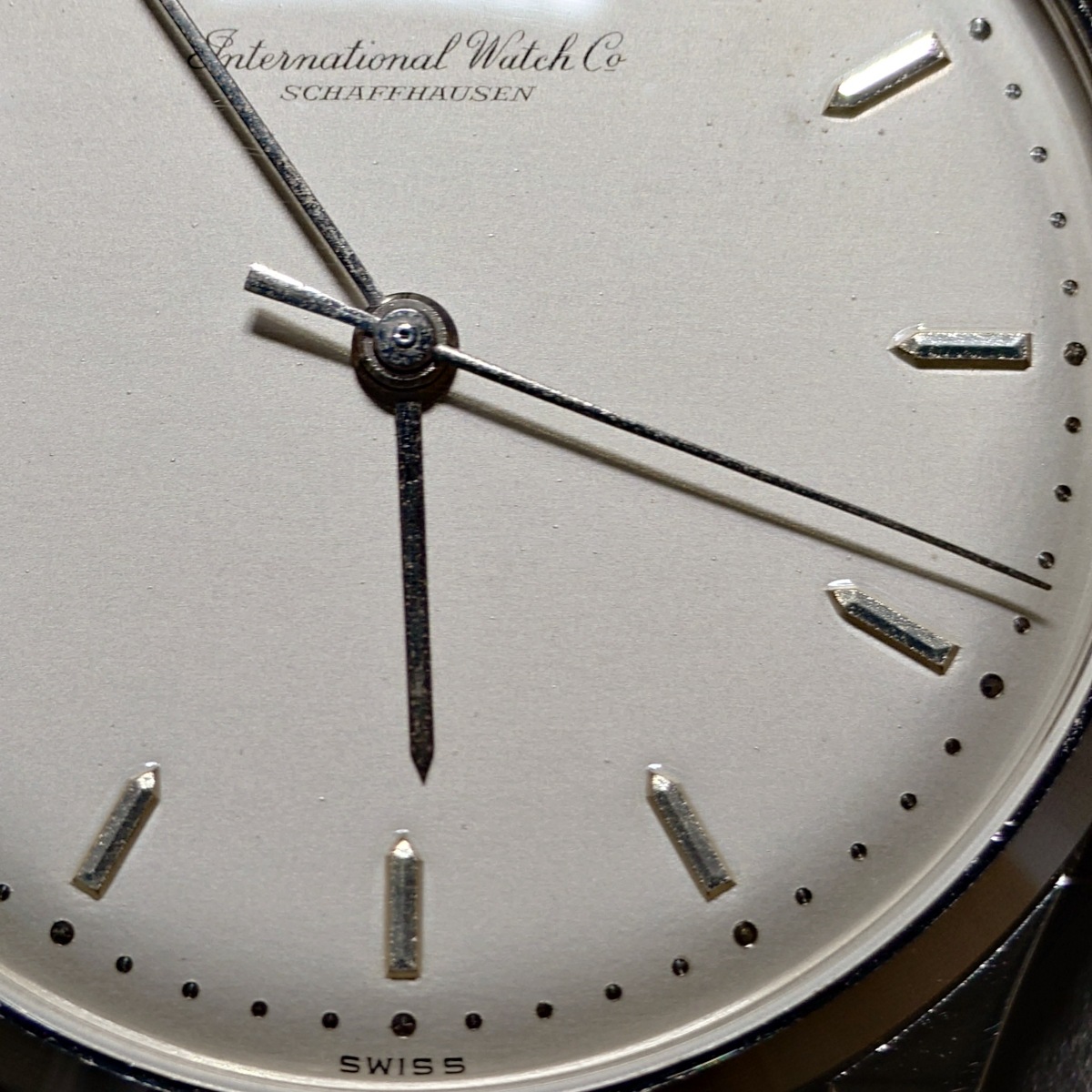 IWC ラウンドケース Cal.89 手巻き 純正尾錠付き OH済 1963年製