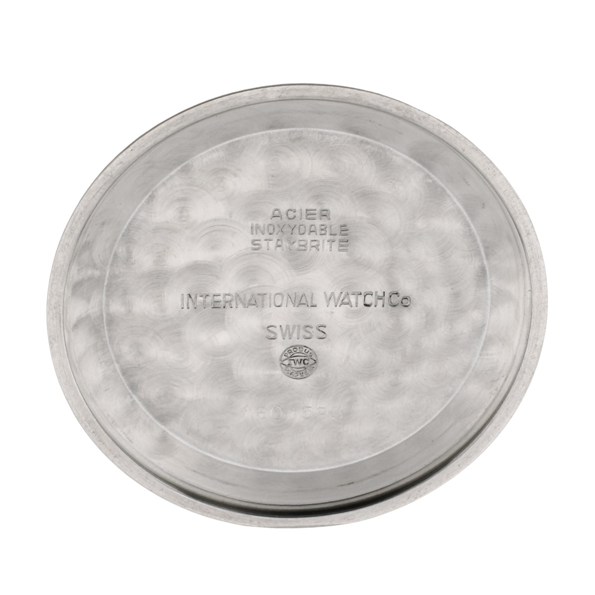 IWC ラウンドケース Cal.89 手巻き 純正尾錠付き OH済 1963年製