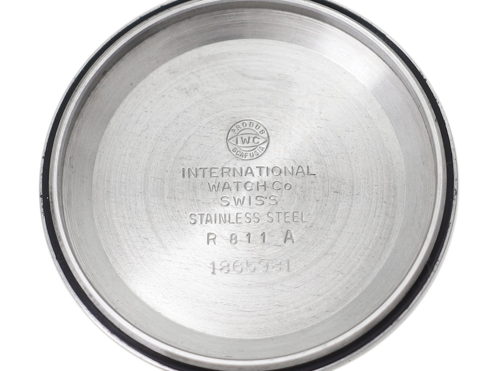 IWC ヨットクラブ 811A 前期型 純正魚リューズ Cal.8541 自動巻 OH済 1968年製