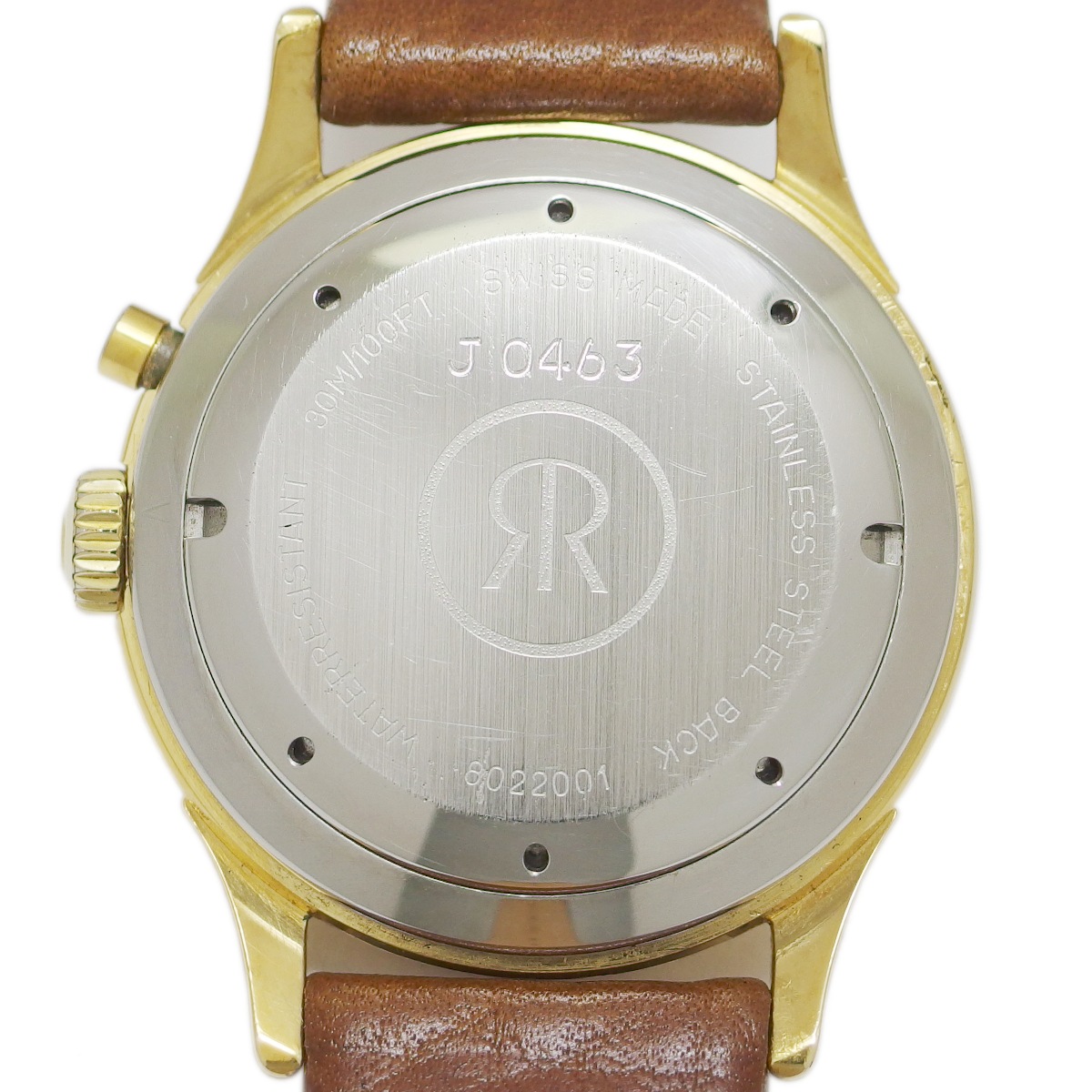 レビュートーメン クリケット 8022001 金メッキ アラーム 手巻 OH済 1995年頃 USED